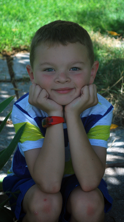 Dev, my newest grandchild, with proud daddy Jason.